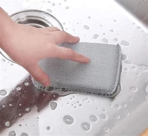 Steel Wire Sponge Scrubber