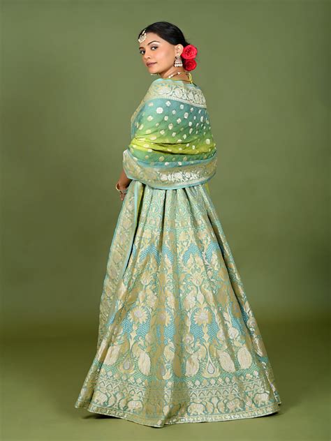 Bandhani Lehenga Online| Bandhani Chaniya Choli: Khatri Jamnadas Bechardas