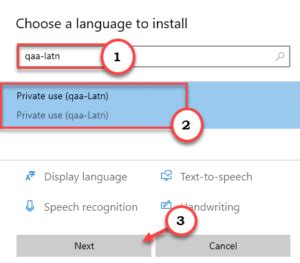 Image result for QAA Language Remove