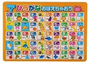 Kokubo Kogyosho Japanese Hiragana Bath Poster - Japanese Hiragana Bath ...