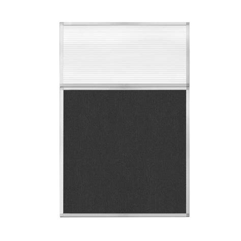 Versare Hush Panel Configurable Cubicle Partition 4' x 6' W/ Window ...