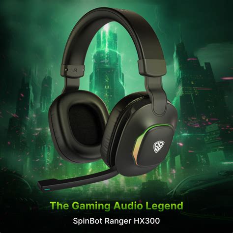 SpinBot Ranger HX300 Wireless Bluetooth Low Latency Gaming Headphones