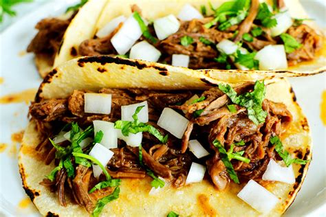 Tacos de Barbacoa (Easy Slow Cooker Beef Barbacoa) - The Anthony Kitchen