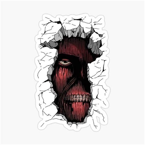 Wall Titan-aot Sticker – sticckiz.com