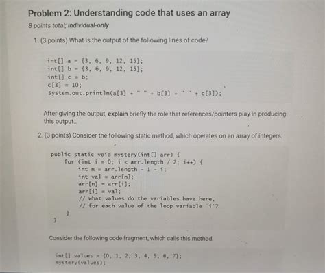 Image result for Code Help Array