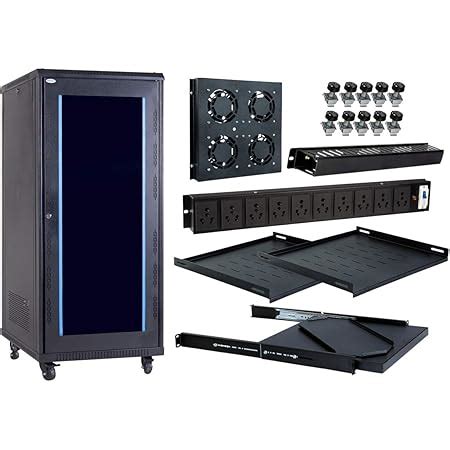 MASS RACK 27U 600X1000mm Server Rack with PDU 10 Socket 16A, Server ...