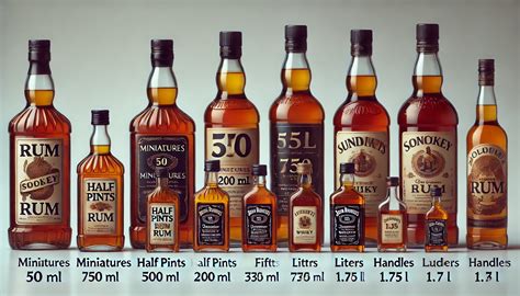 Complete Guide to Rum Bottle Sizes: Standard Measurements & Tips
