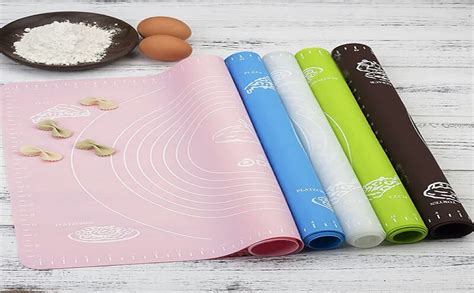 Buy MOOZICO Silicone Baking Mat Roti Mat Silicone Chapati Atta Kneading ...