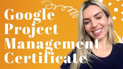 Google Project Management Professional Certificate- Google Professional ...