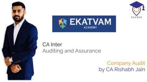 Classo - CA Inter-Audit | Company Audit | CA Rishabh Jain