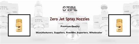 Spraynoz Technologies Pvt. Ltd. :: Zero Jet Spray Nozzles Manufacturers ...