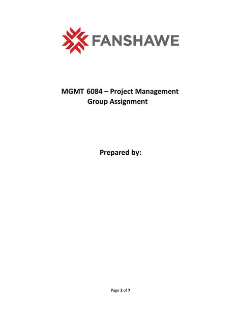 Image result for Project Management Group Assignment
