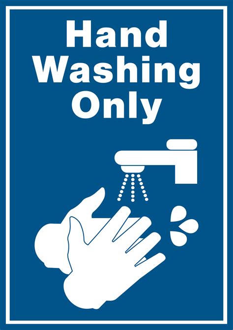 Bathroom Signs Wash Your Hands - 7 Free PDF Printables | Printablee
