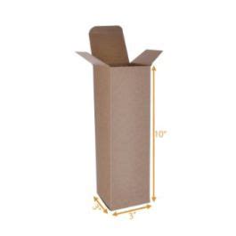 Kraft Reverse Tuck Box -3x3x10 | Product Boxes, Eflute Boxes