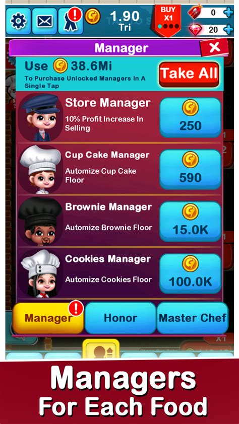 Idle Food Factory - Cafe Cooking Tycoon Tap Game - App on Amazon Appstore