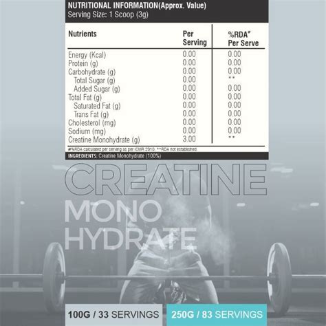 Buy Creatine Monohydrate Supplements Online @Best price - Healthfarm ...