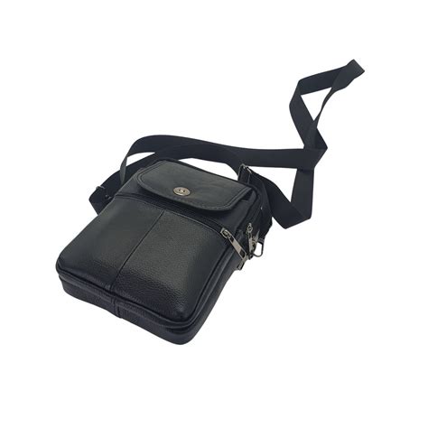 Mala crna kožna torba - eKupovina.com