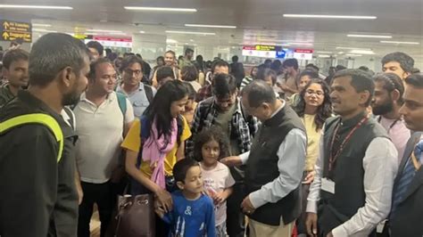 Operation Ajay: 2nd flight carrying 235 Indians arrives from war-torn ...