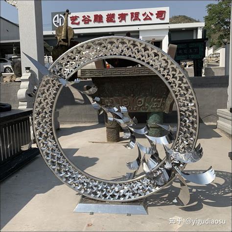 金属圆环不锈钢雕塑/内置喷雾装置 人间仙境|手工艺|铁艺|Ochna - 原创作品 - 站酷 (ZCOOL)