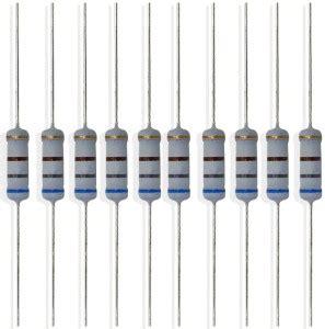 Electronic Spices 680 Ohm (?) 1 Watt Carbon Film Resistor Pack of 20pcs ...