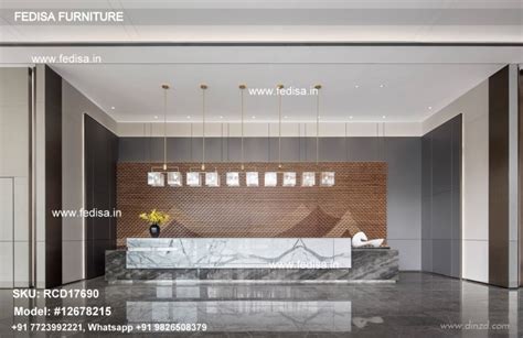 L Shape Reception Table Bar Reception Desk Rem Salon Reception Desk ...