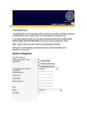 Fillable Online dodig can dcma write a fraud referral form Fax Email ...