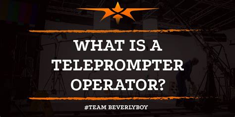 Teleprompter Operator 的图像结果