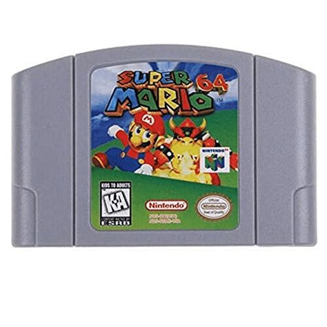 N64 Game Super Mario 64 Games Cartridge Card for 64 N64 Console US ...