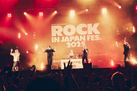 RIP SLYME - ROCK IN JAPAN FESTIVAL 2025 ライブ写真＆セットリスト｜音楽情報サイトrockinon ...