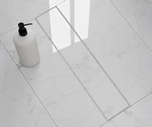 ARQUIN ARQUIN Tile Insert Shower Drain Channel 30x4 Inch 304 Grade ...