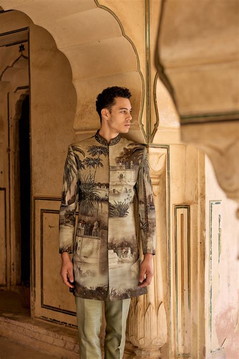 B More India - Indo Western Sherwani For Men | Kurta Set | Bundi Set