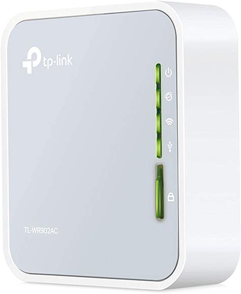 TP-Link AC750 Wireless Portable Nano Travel Router (TL-WR902AC ...