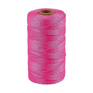 IDL Packaging #18 x 1000' Twisted Mason Twine, High Visibility Pink ...