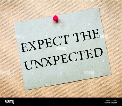 Expect the unexpected hi-res stock photography and images - Alamy