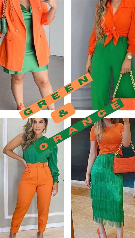 Green and orange color combinations | Color trends fashion, Color ...