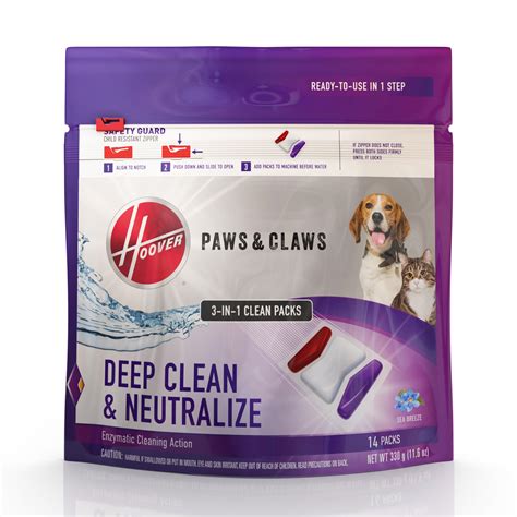 Paws & Claws Clean Packs – Hoover