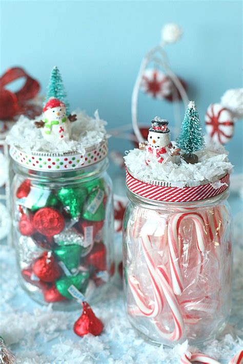 diy christmas gifts jars