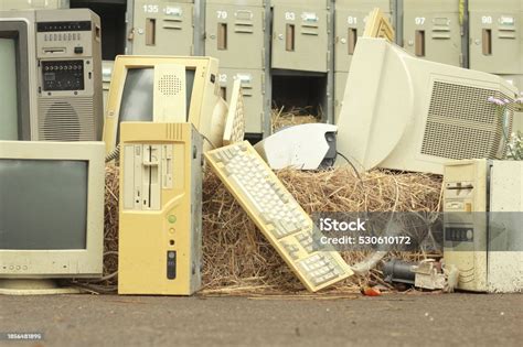 Image result for Old Broken Computer