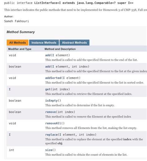 Function Interface for a List Class Example 的图像结果