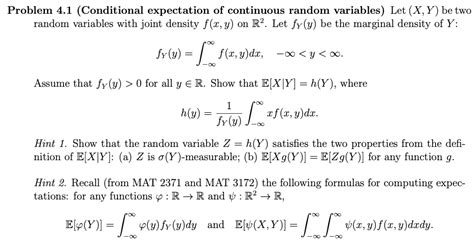 Image result for Expectation of Continuous Random Variable