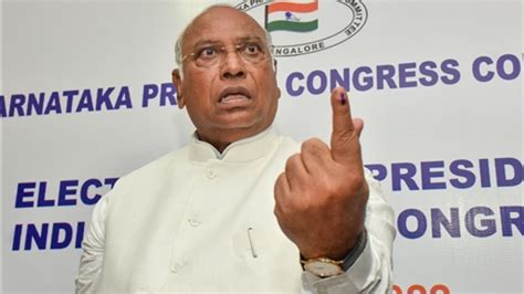 With Kharge at helm, Congress looks to gain political capital in poll ...