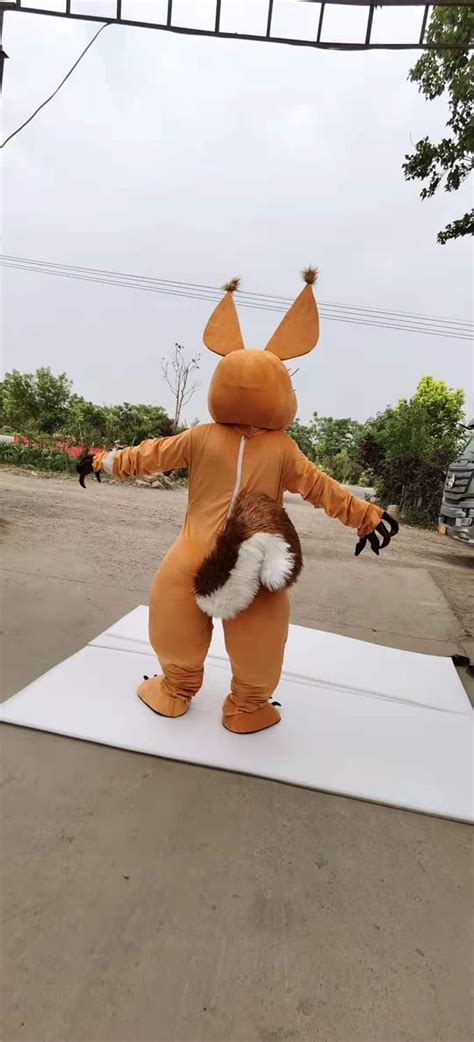 FurryMascot Fox Squirrel Chipmunk Fursuit Fullsuit Teen Costumes India ...