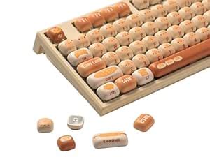 Amazon.in: Buy Akko PBT Keycaps Set, Bun Wonderland MOG Profile 138-Key ...