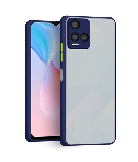 CEDO Vivo Y21 / Y33s Smoke Cover Back Case | Camera Bump Protection ...