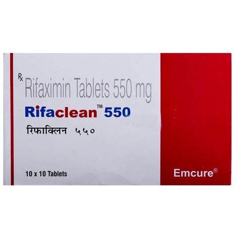 Rifaclean 550 Tablet 10's Price, Uses, Side Effects, Composition ...