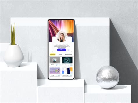 Image result for Android User Profile Design