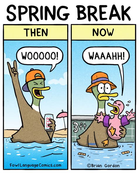 Image result for Spring Break Cartoon