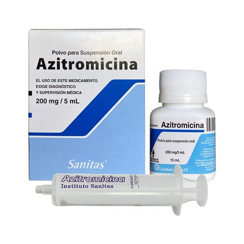 Azitromicina Polvo para Suspensión Oral 200mg/5ml | Farmacias Curie ...