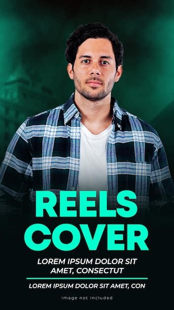 Reels cover template | Premium PSD