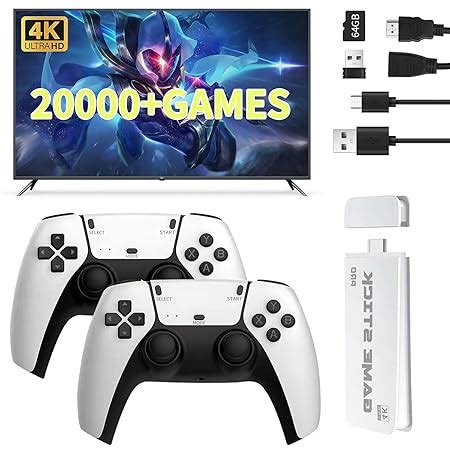 Buy Retro Game Console Video Game Stick for TV with Built-in 20 ...